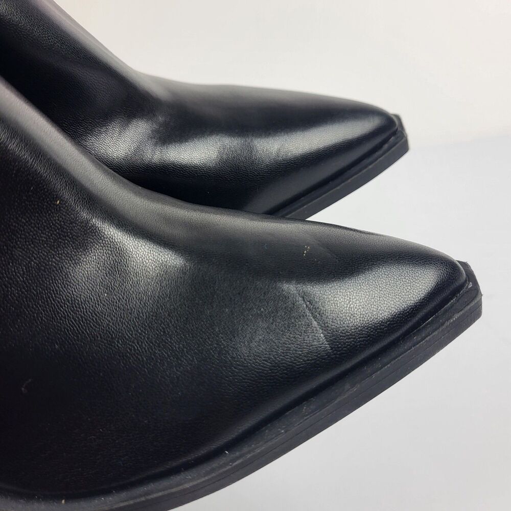 BP Loren Women's Pointy Toe Ankle Boots Black Zip Size 7M - Picture 7 of 12